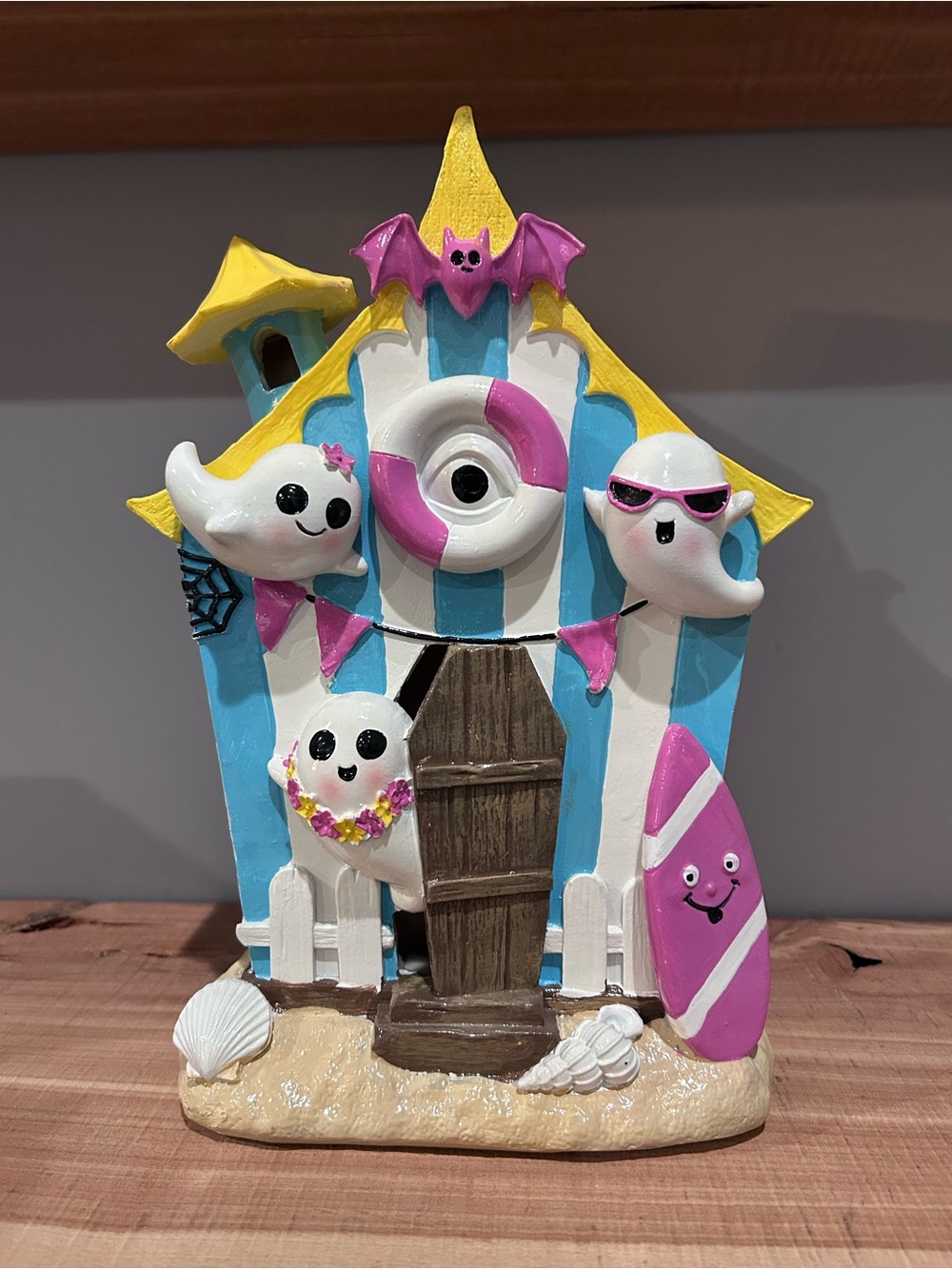 Summerween LED Ghost Beach House